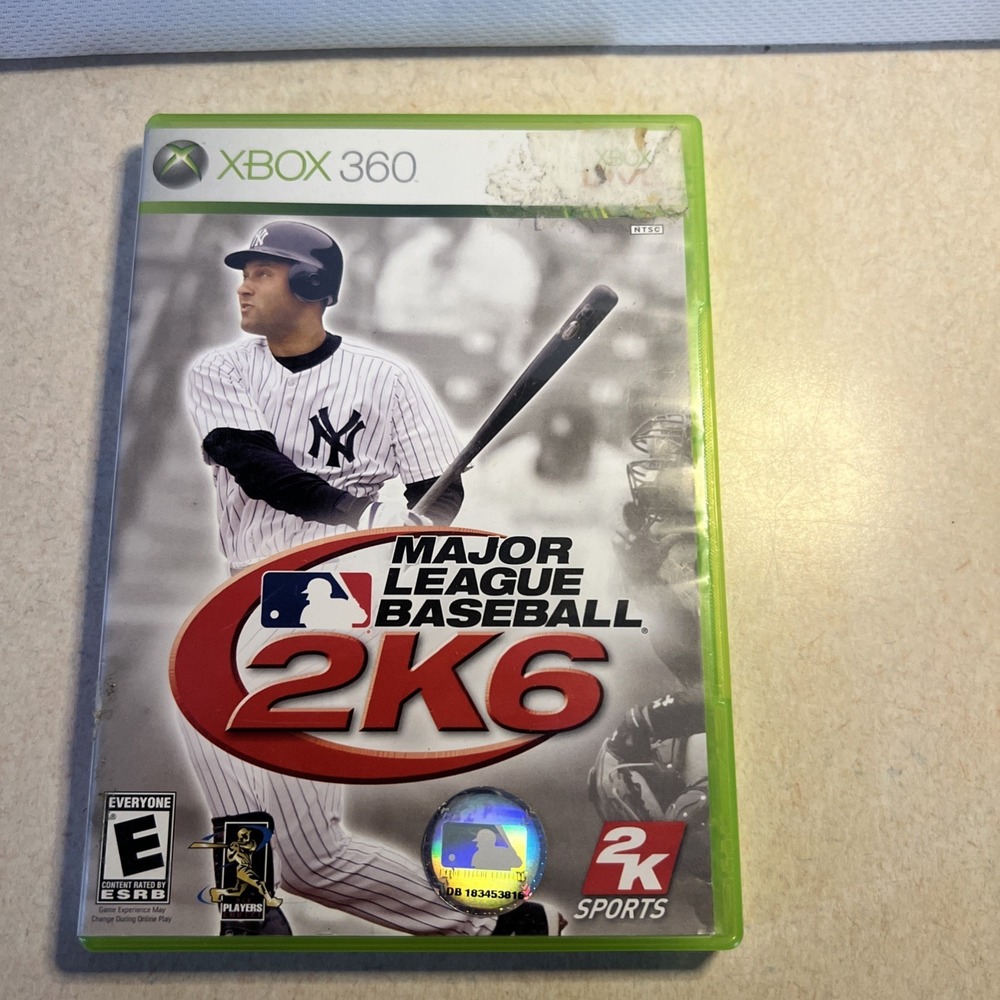 2K Sports Major League Baseball 2K6 Xbox 360 N/A Green Good MLB Sports Game